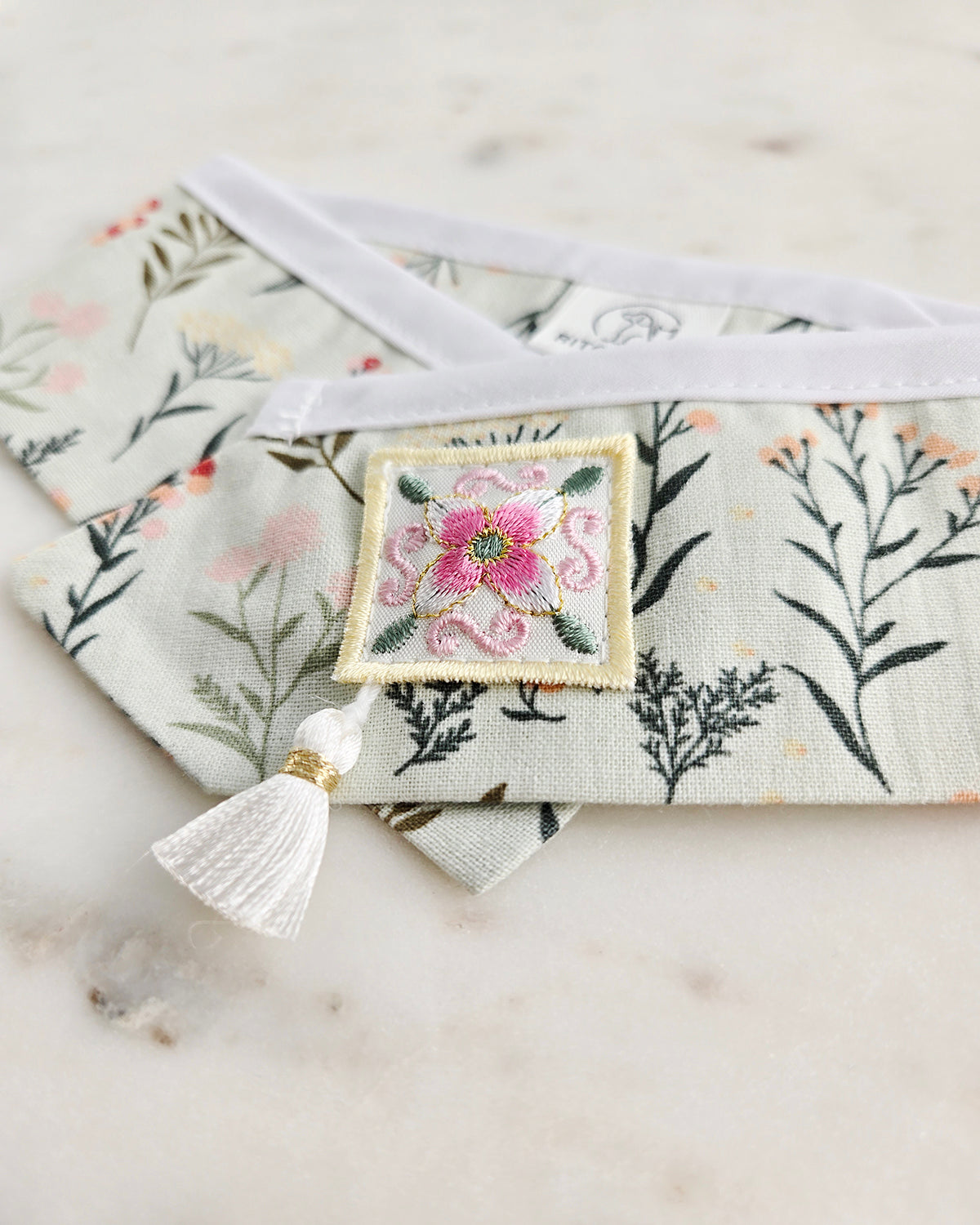 Hanbok Flower Dog Cape