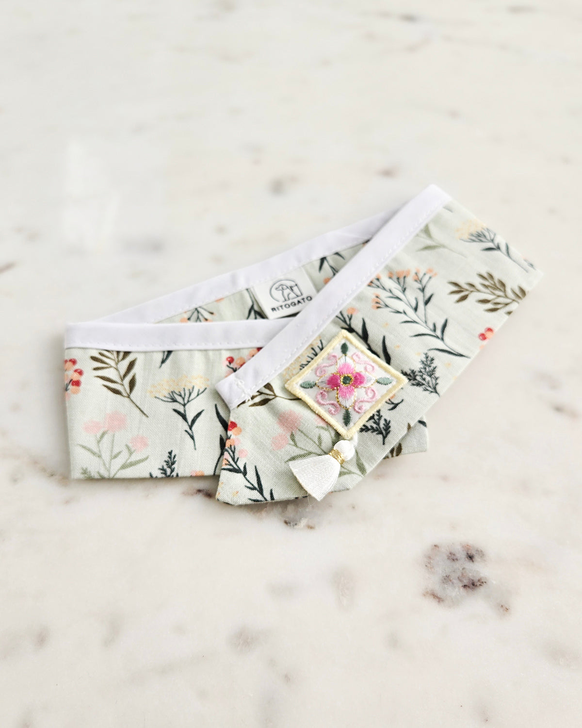 Hanbok Flower Dog Cape