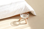Glass Single Dining Set . Beech — Feeder + Mat