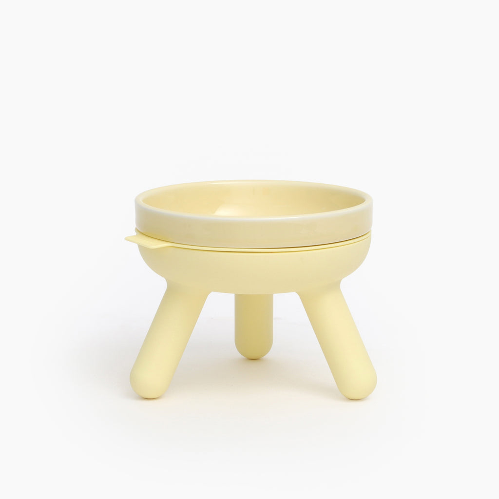 Easy Oreo Elevated Pet Feeder Table . Lemon