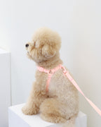 Macaron No Pull Dog Harness . Pink