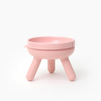 Easy Oreo Elevated Pet Feeder Table . Baby Pink