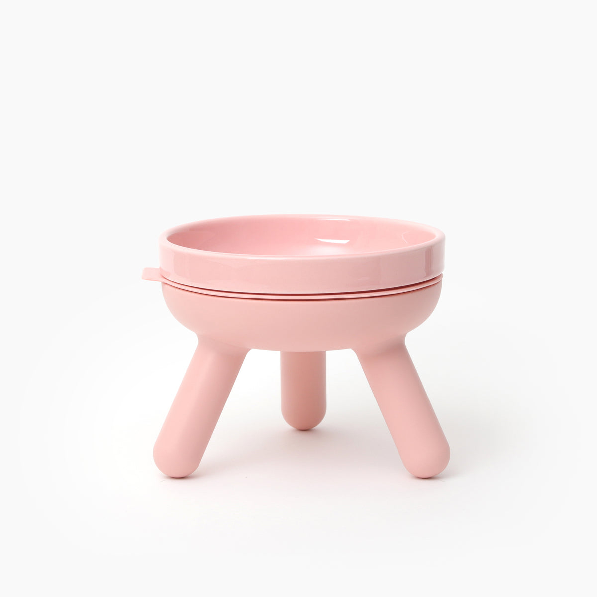 Easy Oreo Elevated Pet Feeder Table . Baby Pink