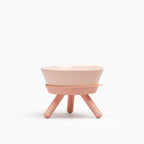 Oreo Elevated Pet Feeder Table . Pink