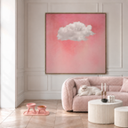 Easy Oreo Double Dining Set . Baby Pink — 2 Feeders + Mat
