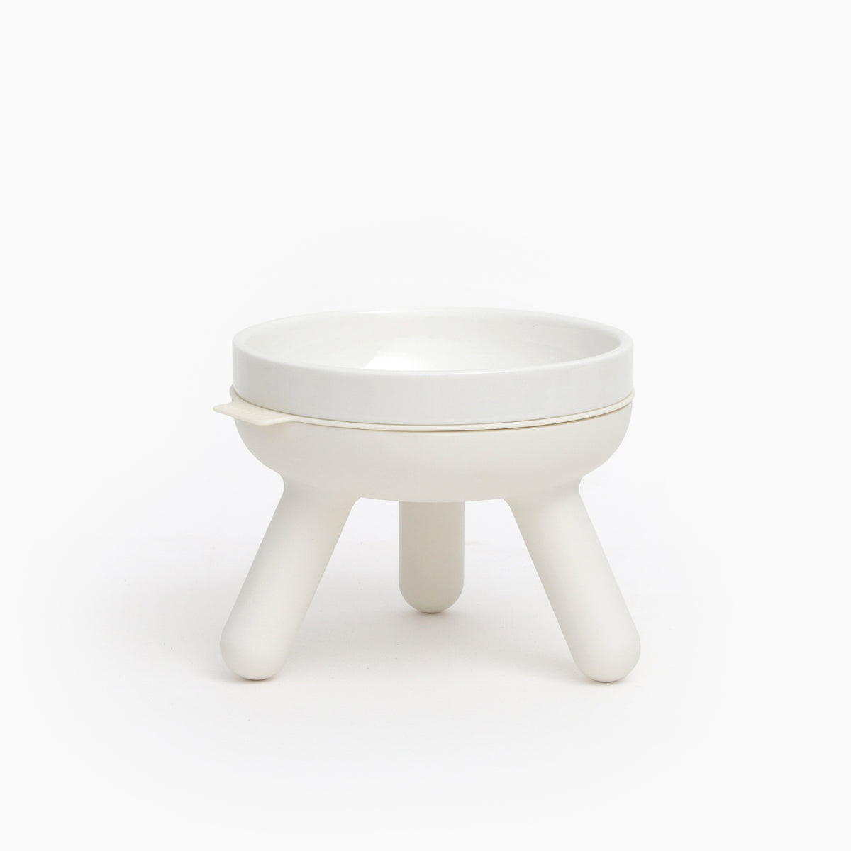 Easy Oreo Elevated Pet Feeder Table . Cream