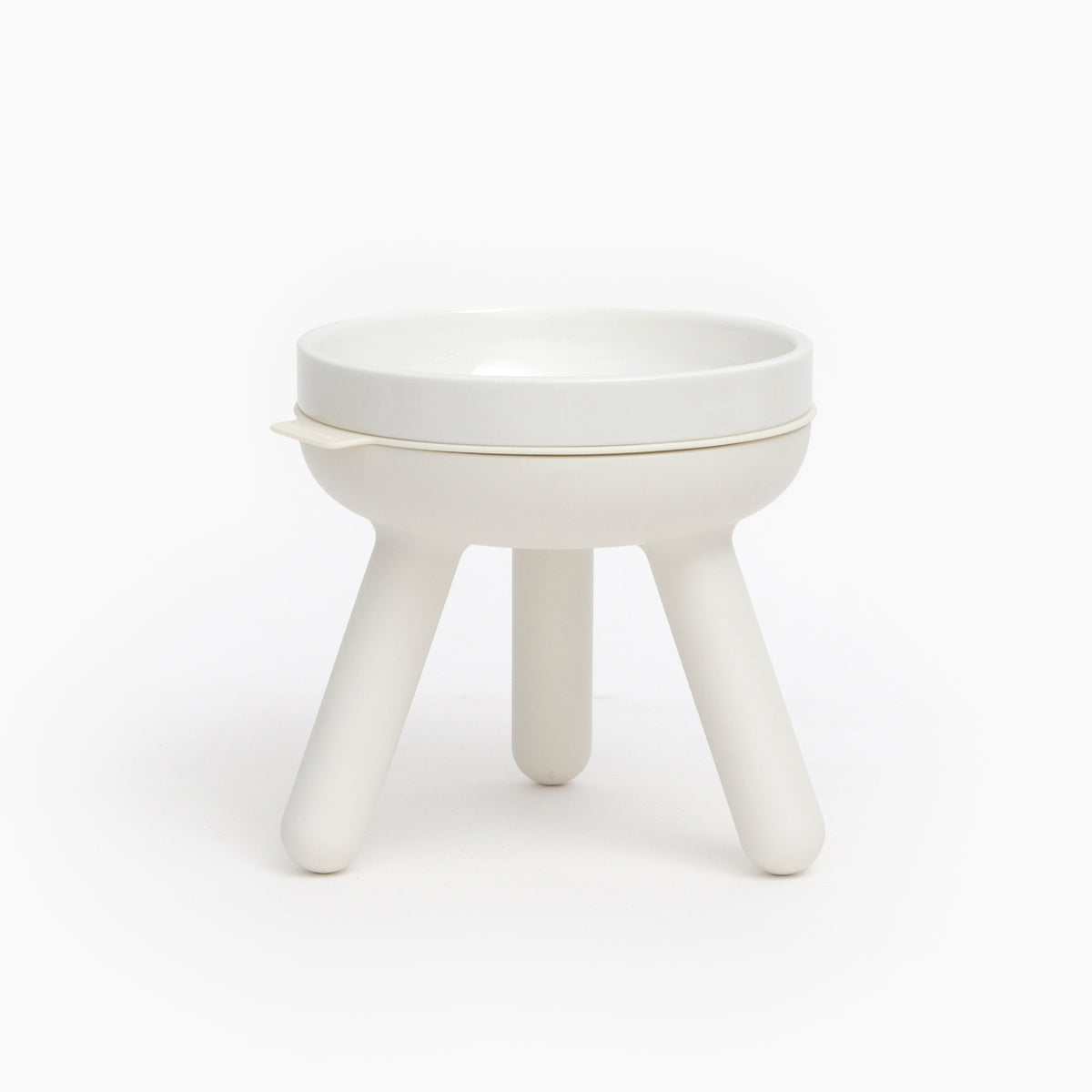 Easy Oreo Elevated Pet Feeder Table . Cream