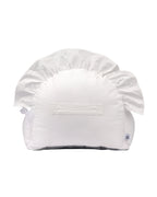 White organic cotton pet cradle bed with breathable antibacterial fabric and removable washable cover – Petssogood