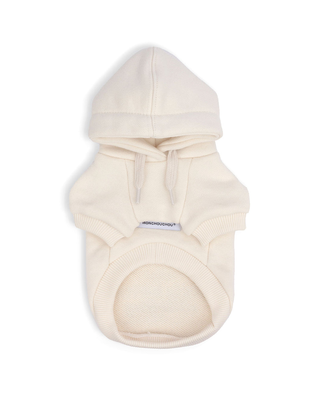 Country Dog hoodie . For Dogs . Cream