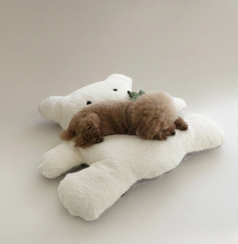 Bear Boucle Cushion