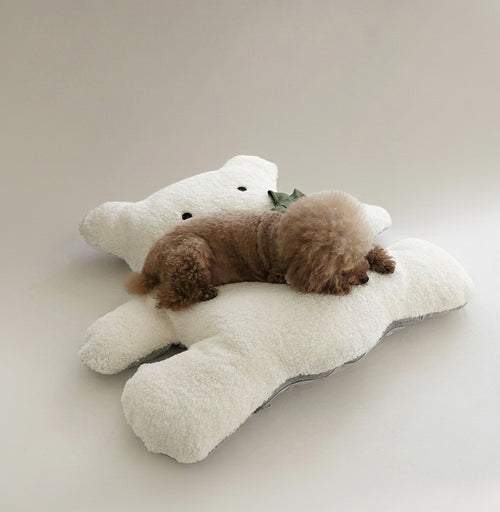Bear Boucle Cushion