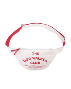 Dog Walker Club Crossbody Bag . White
