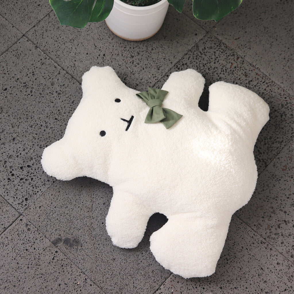 Bear Boucle Cushion
