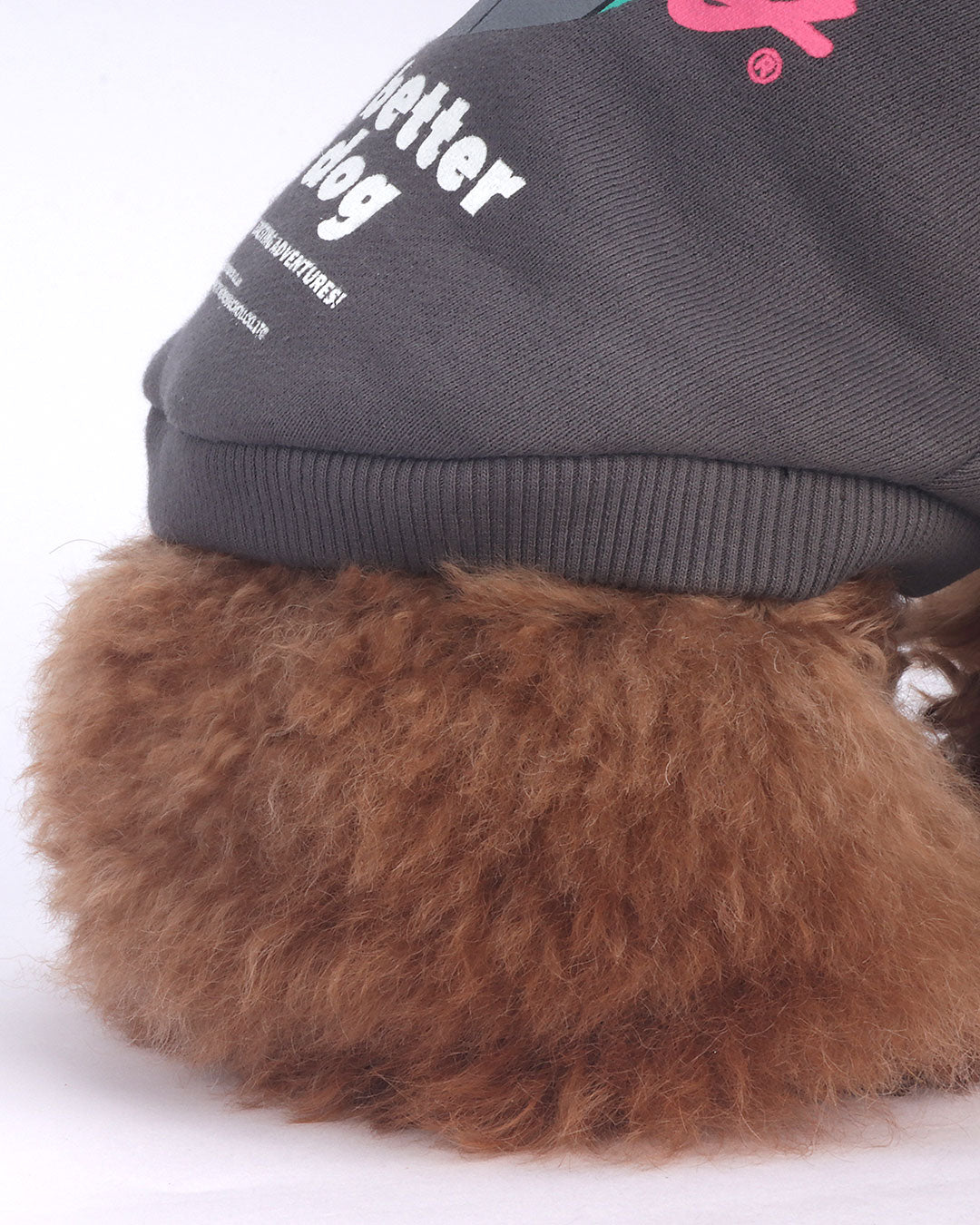 Country Dog Hoodie .  For dogs . Charcoal