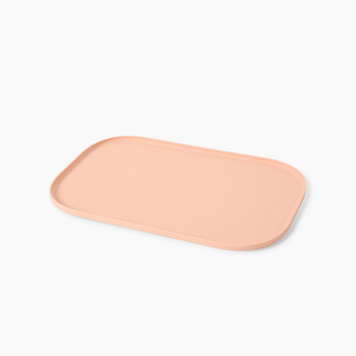 Oreo non-slip silicone pet mat for the Easy Oreo Double Dining Set in Baby Pink