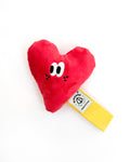 Red Heart Dog Toy