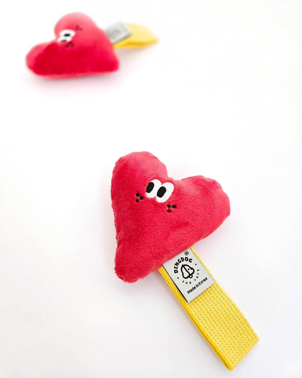 Red Heart Dog Toy