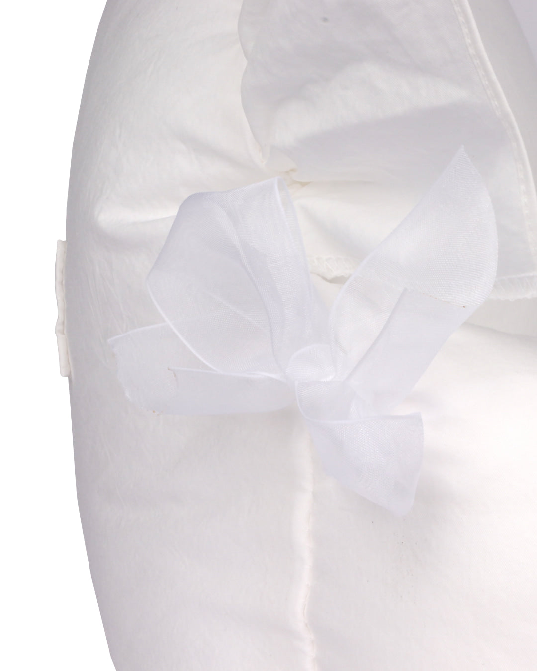 White organic cotton pet cradle bed with breathable antibacterial fabric and removable washable cover – Petssogood