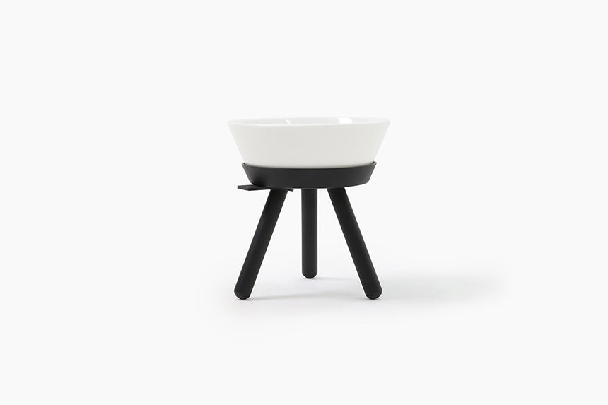 SAMPLE Oreo Table . Black & White . Tall