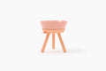 Oreo Elevated Pet Feeder Table . Pink . Tall