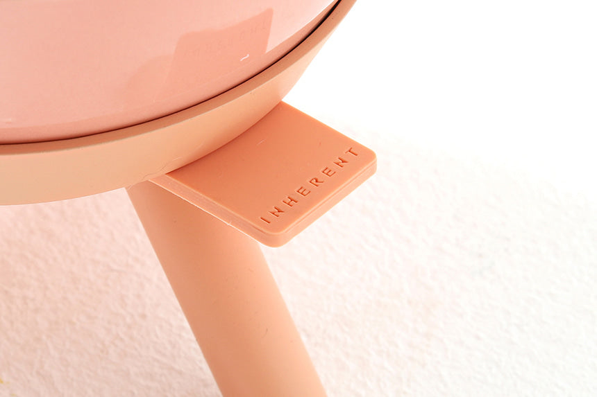 Oreo Elevated Pet Feeder Table . Pink . Tall