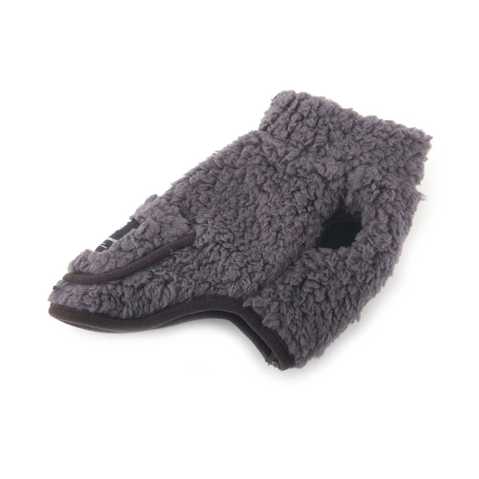 Fleece Pocket Vest Charcoal