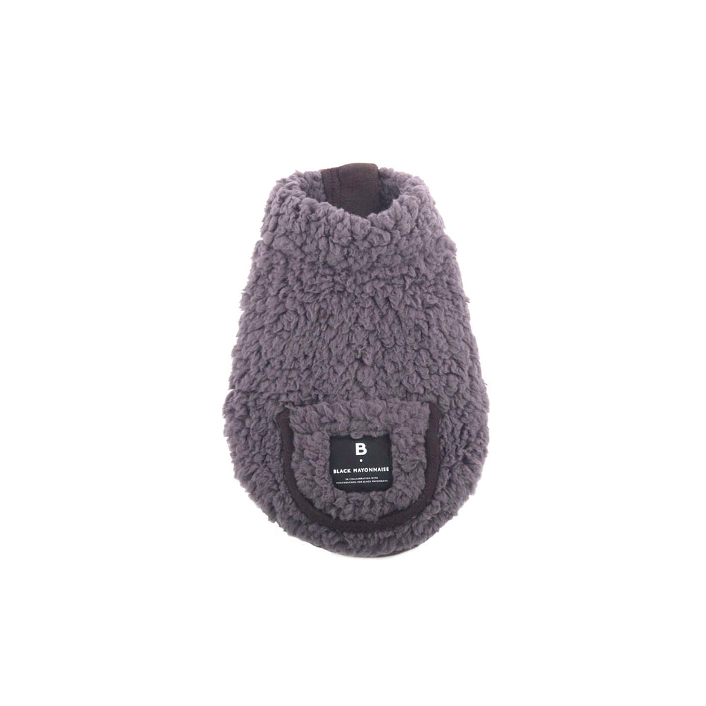 Fleece Pocket Vest Charcoal