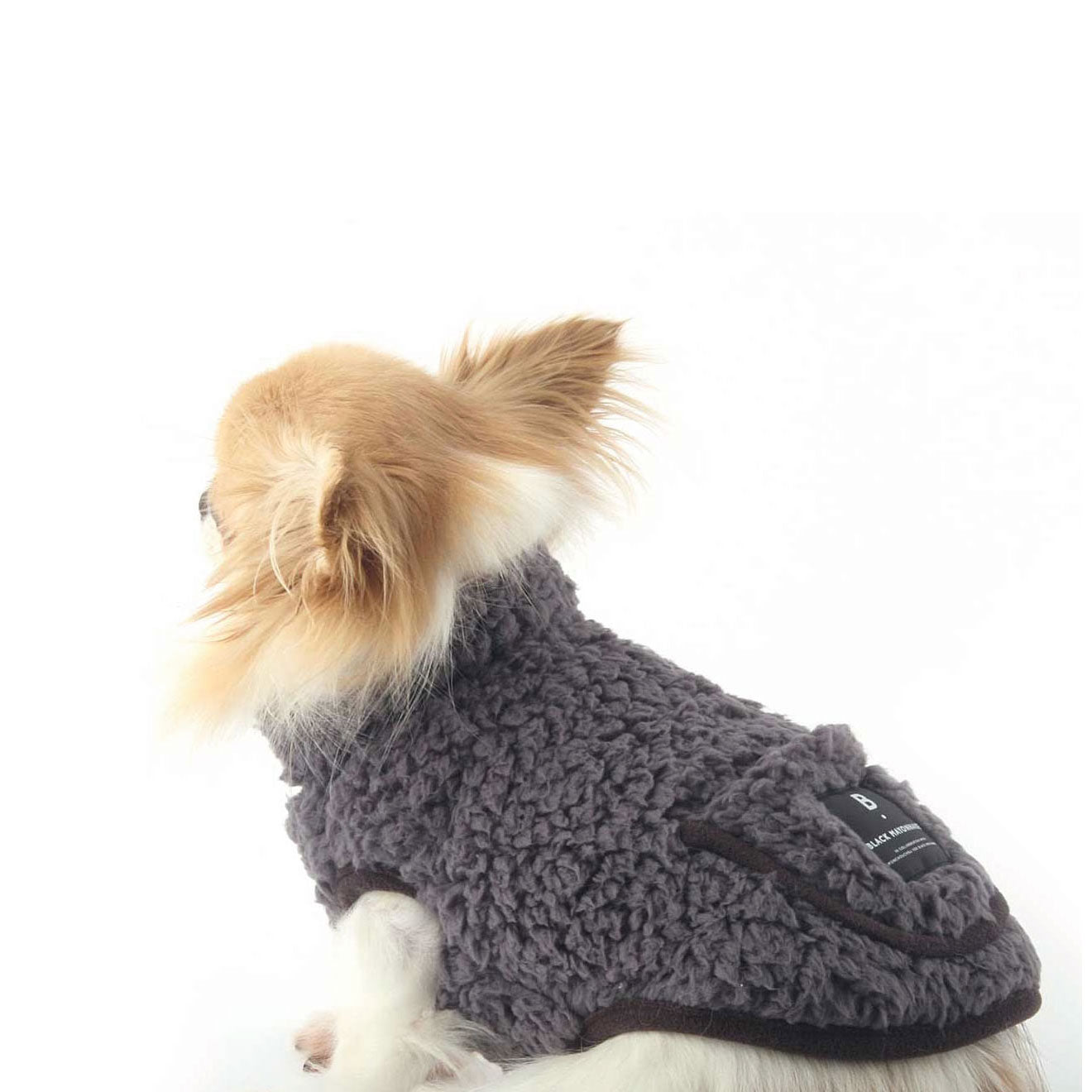 Fleece Pocket Vest Charcoal