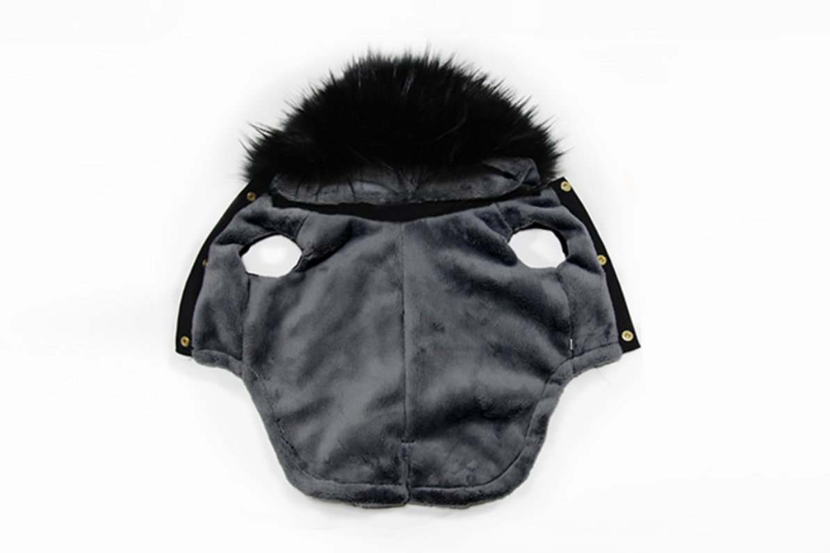 Black Winter Parka