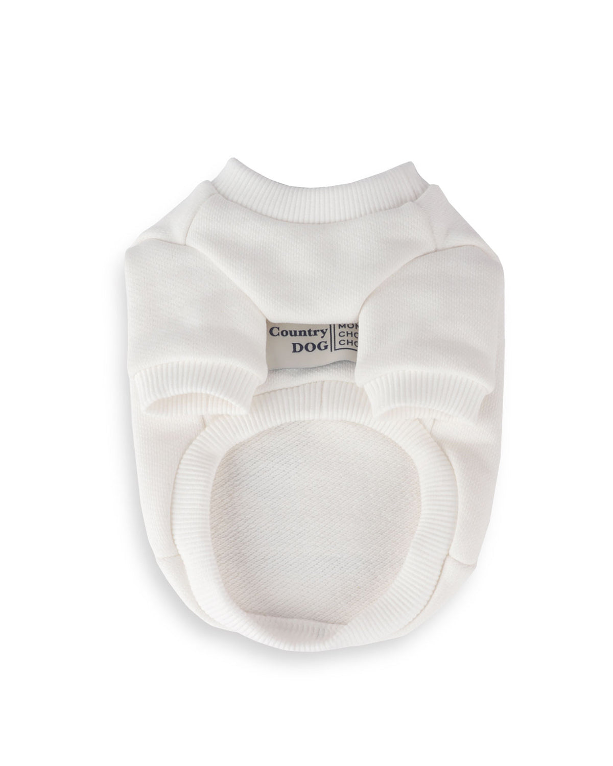 With dog Sweatshirts . For Dogs . White