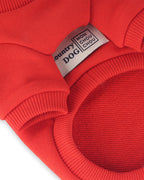 With Dog Sweatshirts . For Dogs . Red