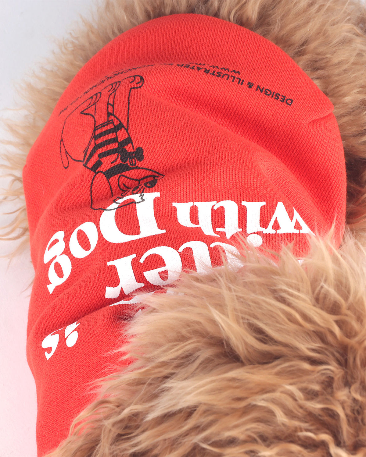 With Dog Sweatshirts . For Dogs . Red