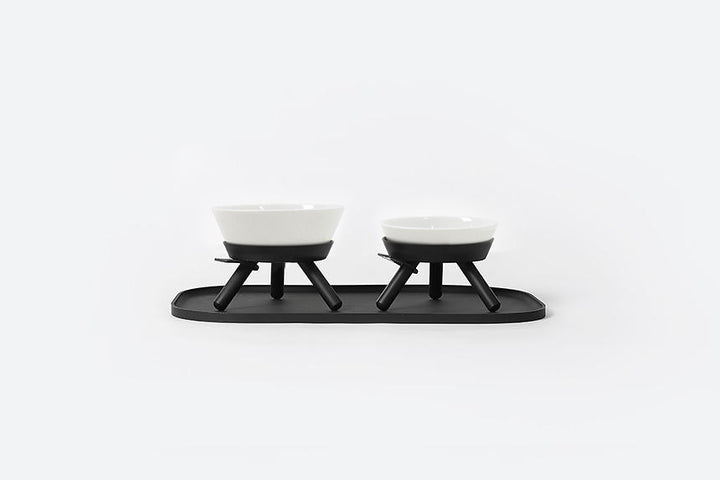 Oreo Table . Black & White . Short