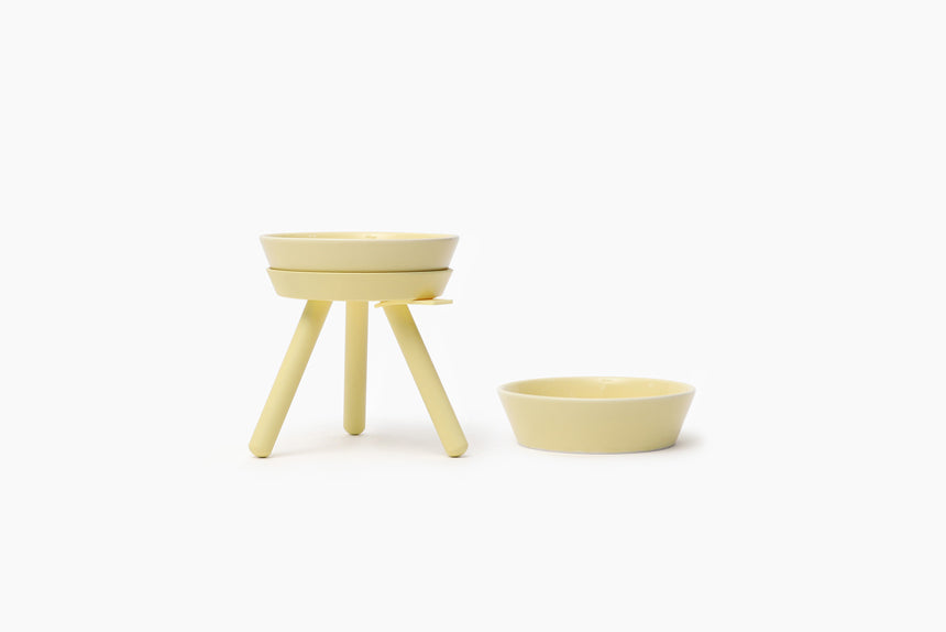 Oreo ceramic pet bowl designed to pair with the Oreo Table feeder, made with durable porcelain – Petssogood