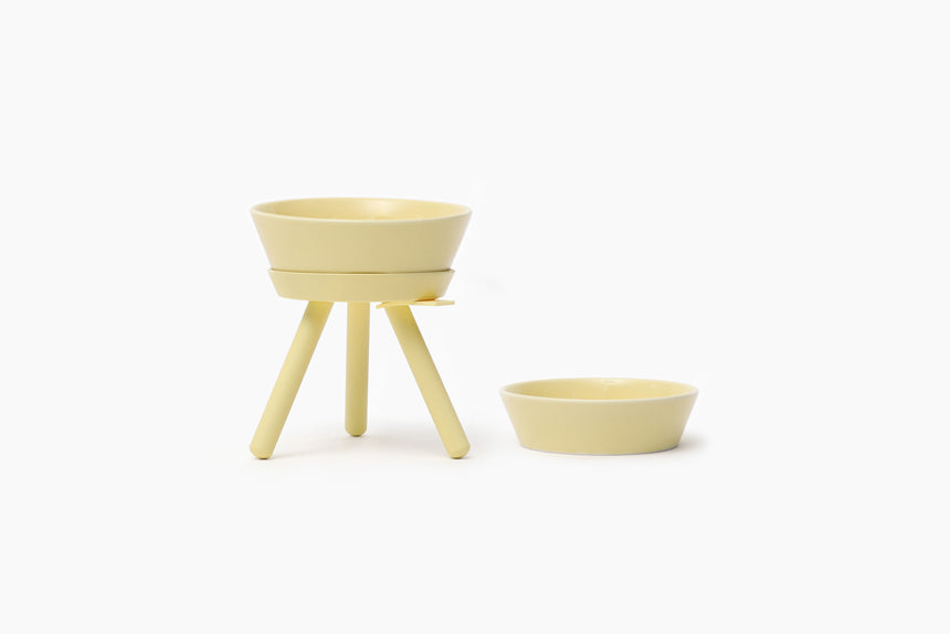 Oreo ceramic pet bowl designed to pair with the Oreo Table feeder, made with durable porcelain – Petssogood
