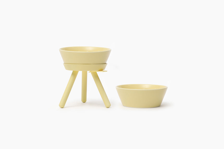 Oreo ceramic pet bowl designed to pair with the Oreo Table feeder, made with durable porcelain – Petssogood