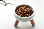 Elevated modern design feeding table for dogs and cats_pets so good
