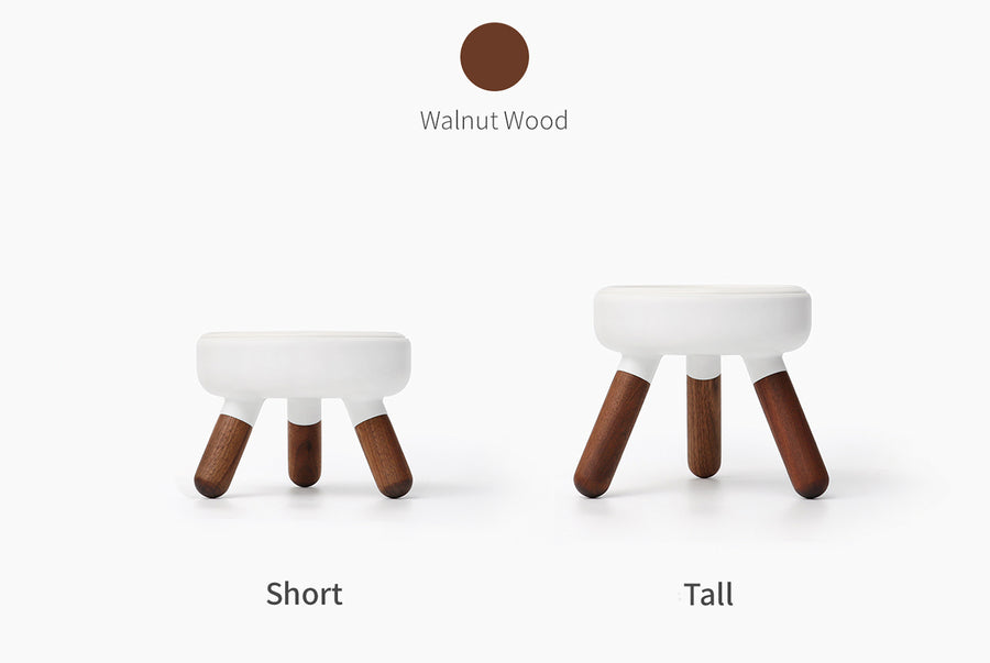 Oreo Table Wood . Walnut . Short