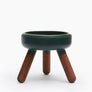 Oreo Table Wood . Dark Green Tall by Pets So Good