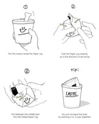 Paper Cup Nosework Toy