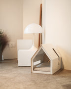 Porvoo dog house with birch plywood and steel frame, breathable cushion for all seasons – Petssogood