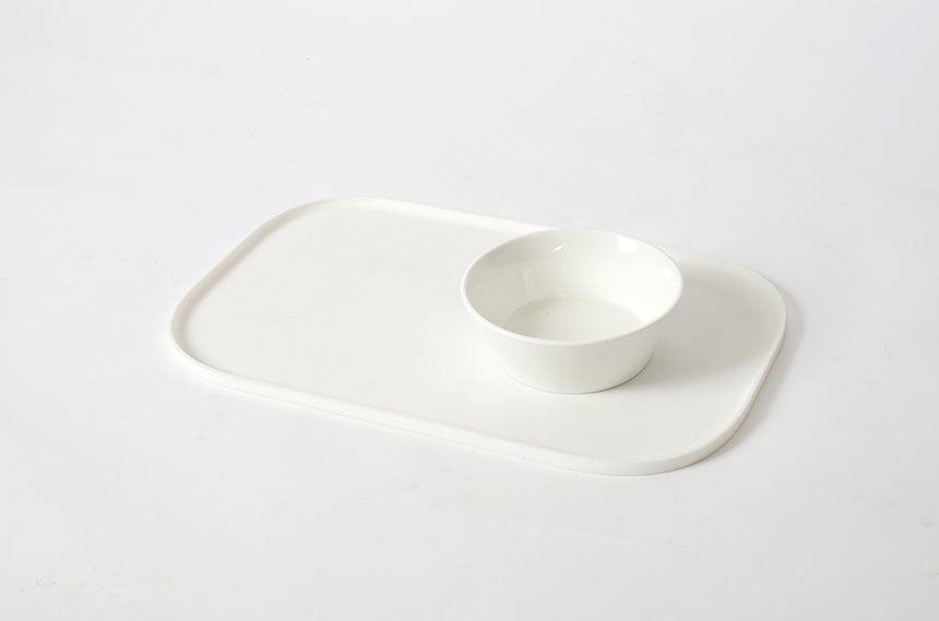 Oreo ceramic pet bowl designed to pair with the Oreo Table feeder, made with durable porcelain – Petssogood