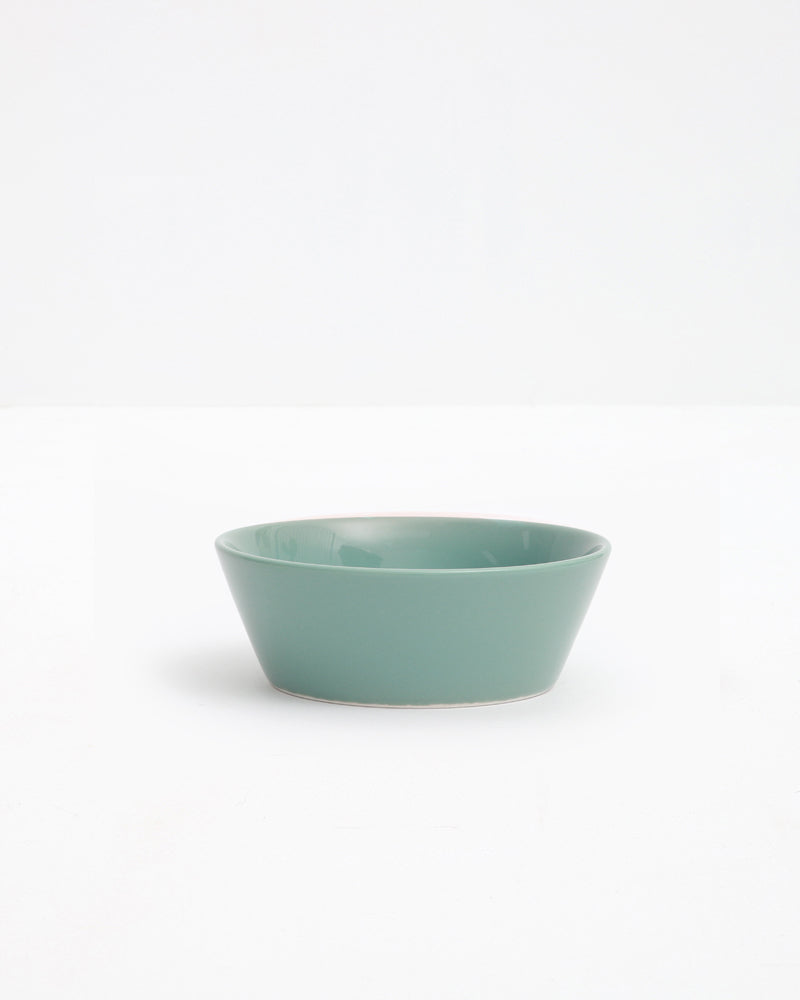 Ceramic pet bowl simple modern colorful for small dogs _ Pets So Good