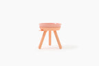 Oreo Elevated Pet Feeder Table . Pink . Tall