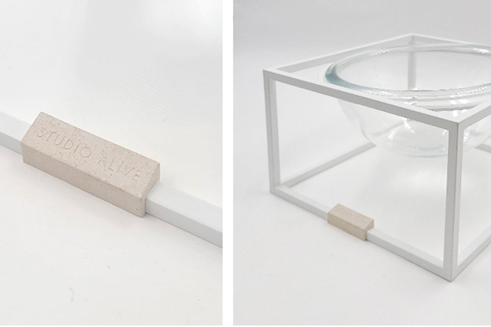 Elevated modern design feeding table for cats_pets so good