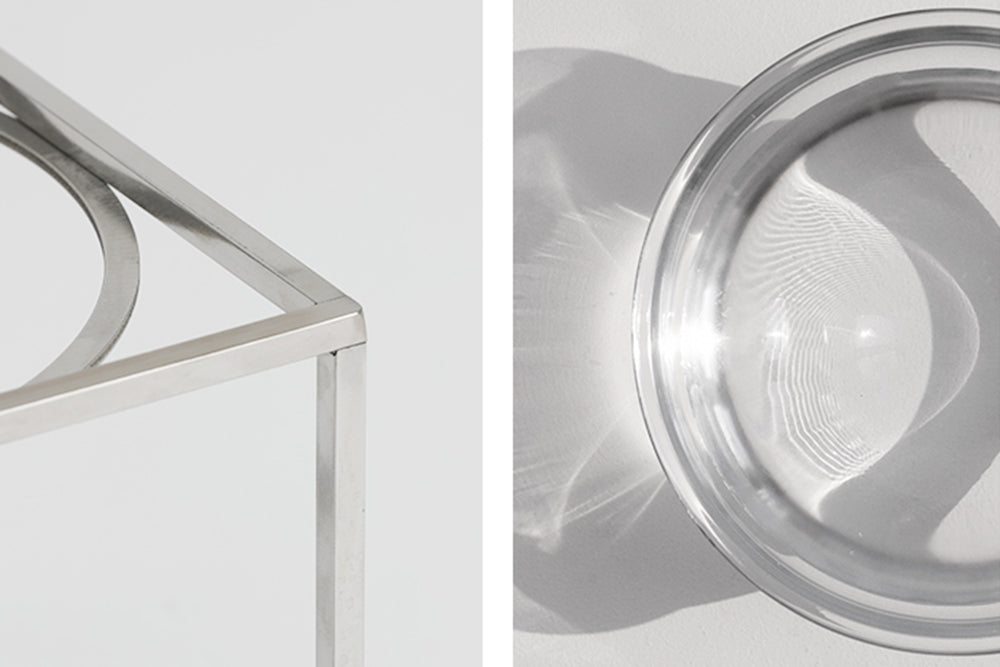 Elevated modern design feeding table for cats_pets so good