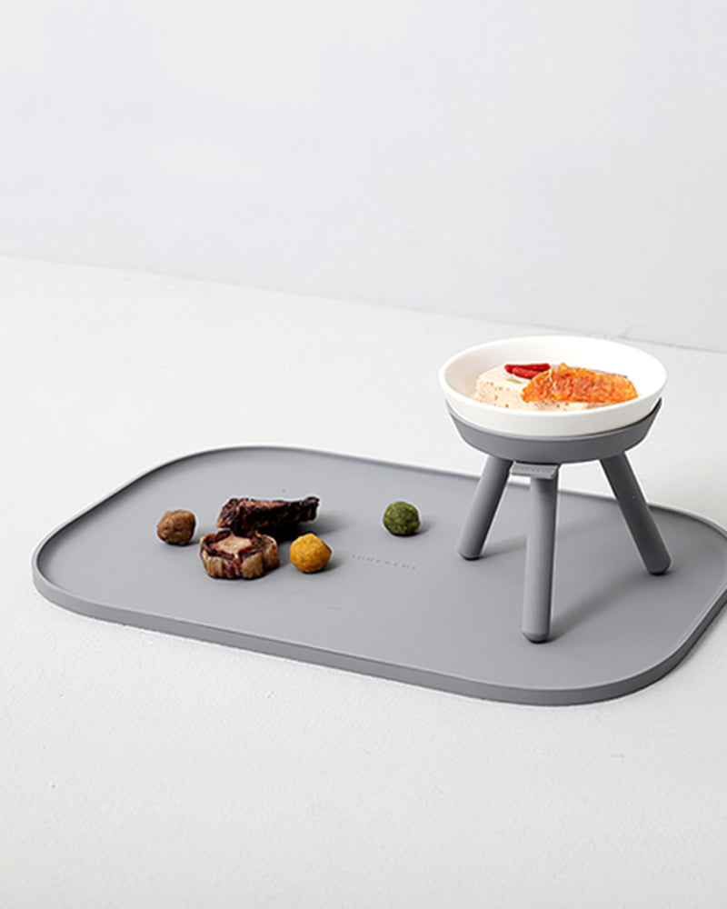 Oreo non-slip pet feeding mat with modern design to keep bowls in place and floors clean – Petssogood